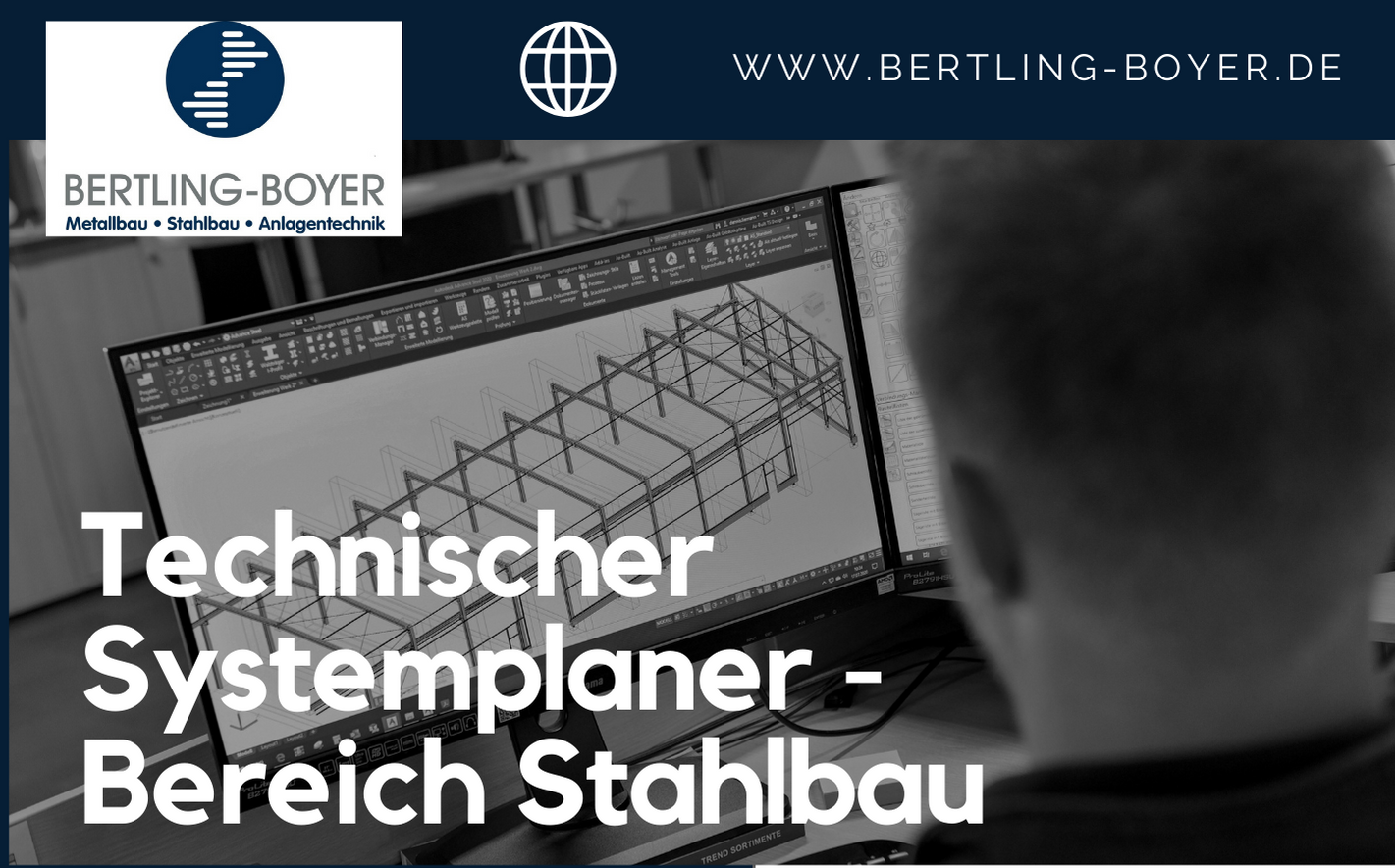 Konstrukteur, technischer Systemplaner Zeichner gesucht